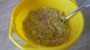 Куриная запеканка с рисом и кабачками