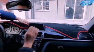 Противобликовая накидка на торпеду для KIA Rio X-Line 2017 -