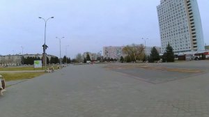 /Russia, walking in the Volgograd region/ Прогулка в городе Волжский, по проспекту им. Ленина.