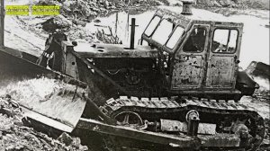 Знаменитая Советская сотка. Промышленный трактор СССР С-100