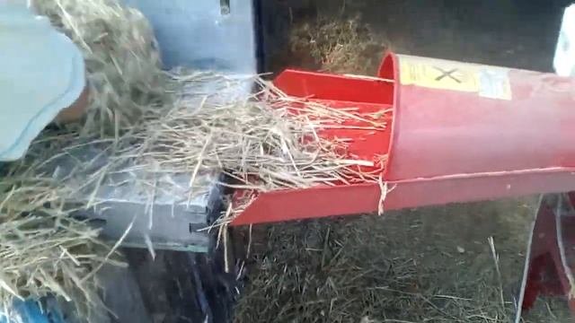 Измельчитель соломы для грибоводства. 40  тюков в час!!! Когда работать в удовольствие))