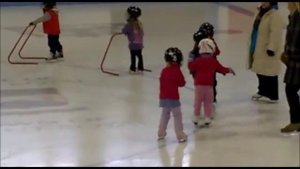 Фигурное катание тренировка дети 3-4г. Монреаль