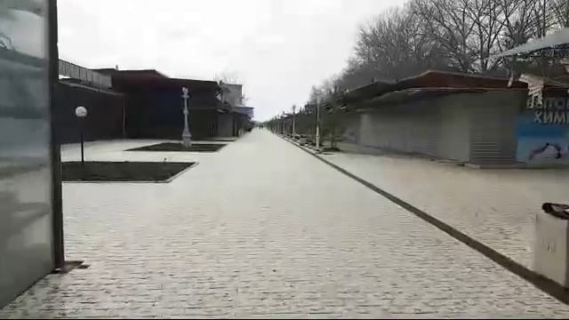 Анапа. Витязево. Прогулка К Морю 11.03.2018 Паралия смотреть онлайн