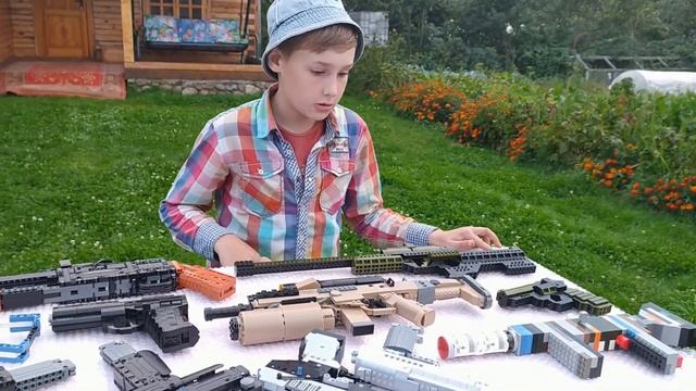 lego weapons collection - коллекция оружия из лего