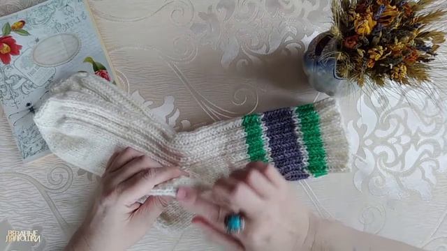 ГОТОВЫЕ РАБОТЫ/Вязаные игрушки/Вязаный плед/Мешочек для подарков
