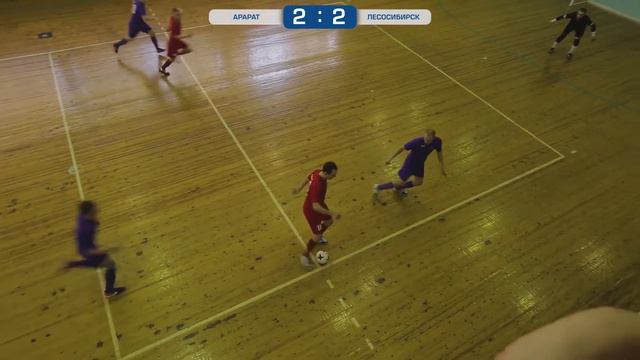04.02.2018 ФК Лесосибирск - Арарат(Красноярск) 3:7 (2:4) голы смотреть онлайн