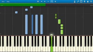 Доминик Джокер - Если Ты Со Мной (на пианино Synthesia)