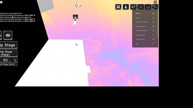 Roblox Troll Obby (Stages 80 - 100) смотреть онлайн