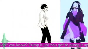 Tanjiro and Nezuko Kamado dance to Endor's "Pump It Up"