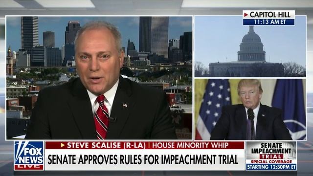 Steve Scalise | It's not the Senate's job to mop up Schiff's mess смотреть онлайн
