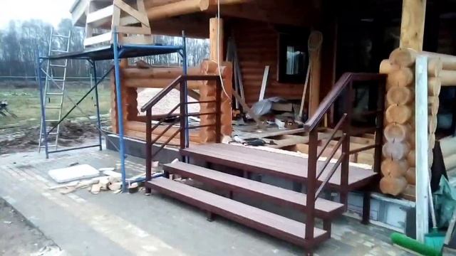 Крыльцо из металла смотреть онлайн