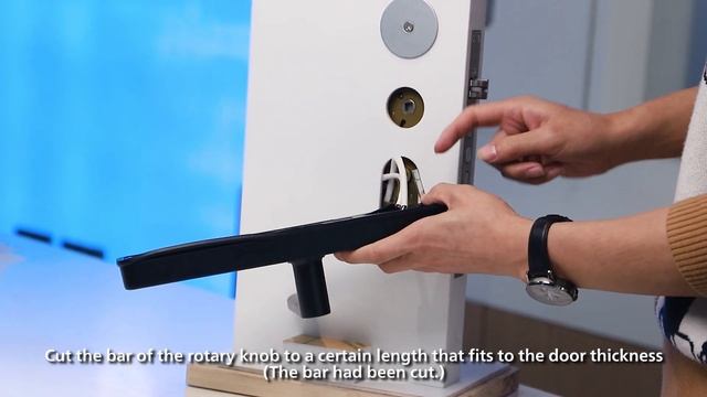 Монтаж электронного замка Philips DDL603E