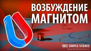 ВОЗБУЖДЕНИЕ МАГНИТОМ - физические опыты