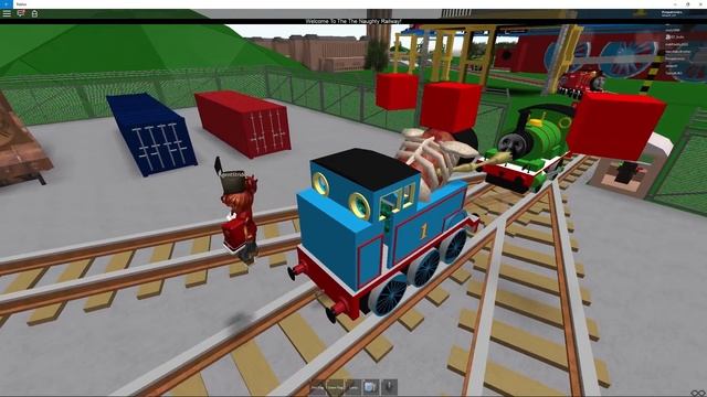 Roblox: THOMAS AND FRIENDS NAUGHTY RAILWAY! смотреть онлайн
