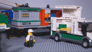 lego animations. LEGO City Cargo Train 60198.