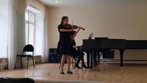 В. А. Моцарт Концерт для скрипки и фортепиано G-dur "Аделаида"