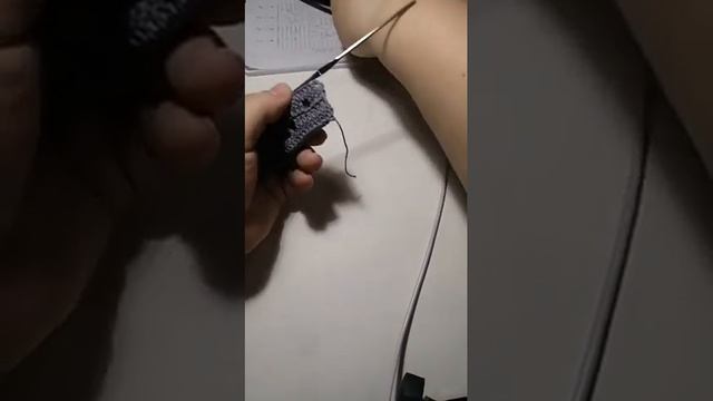 Паучки крючком