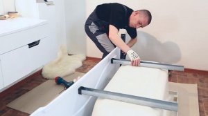 Видео инструкция по установке ножек на ванну Тритон Стандарт, Джена, Ультра