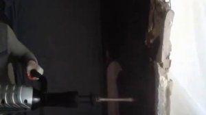 Демонтаж бетонной перегородки