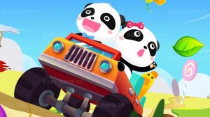 Fun Cars Game For Kids - Baby Panda Car Racing