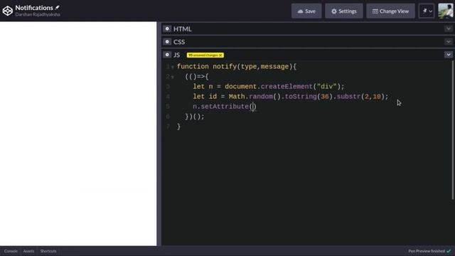 How to add Custom Notifications / Alerts using HTML, CSS & JavaScript смотреть онлайн