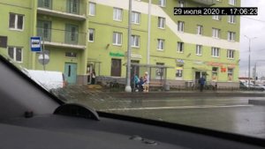 Муринская Дорога 84   вечерний трафик