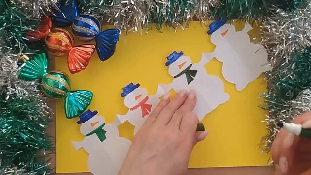 Мастер-класс от библиотеки им. Н. Г. Чернышевского "Новогодняя гирлянда" смотреть онлайн