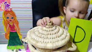 Английский для детей и малышей!Учим алфавит Буква D