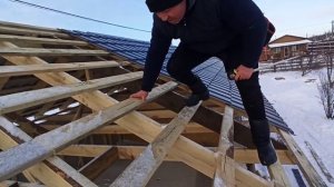 Как сделать обрешетку под металлочерепицу Монтерей Каскад