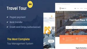 TravelTour - Travel & Tour Booking WordPress Full Download 2021