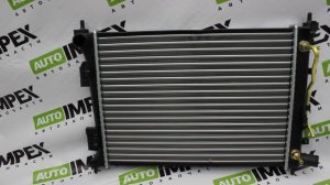 Kia Rio III 2011-2017 года. Радиатор охлаждения ДВС