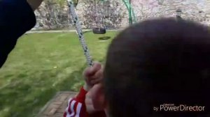 Тарзанка Самоделка Zipline DIY