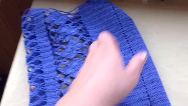 Вяжем Платье Тунику крючком Расчет пряжи