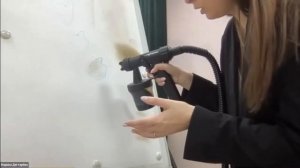 Настройка струи на аппарате для моментального загара. Как закрашивать виттилиго.