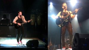 Patrick Wilson singing Elvis Presley's Can't Help Falling in Love