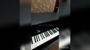 Электропианино на выездной полке \ TverMebels