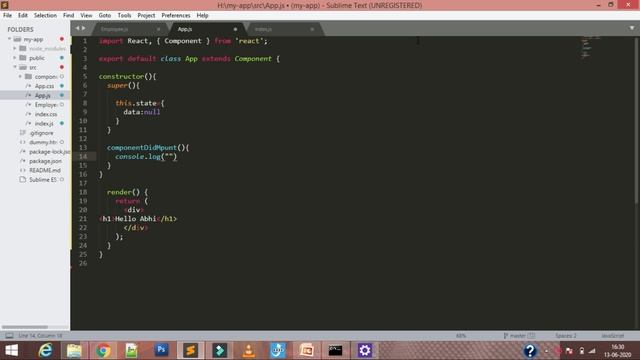 componentDidMount In React Js смотреть онлайн