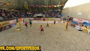 Пляжный волейбол Вячеслав Красильников и Константин Семенов  Beachvolleyball