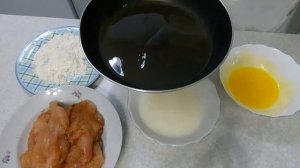 Сочное куриное филе на сковороде.