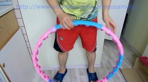 Обруч массажный (хула хуп) "Wide Hoop"