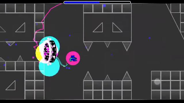 как пройти космос (рофл) #geometrydash #какпройти