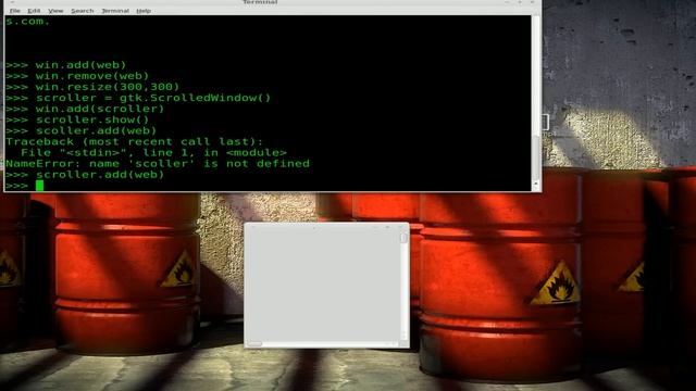 HTML and Python with GTK and Webkit - Linux Tutorial