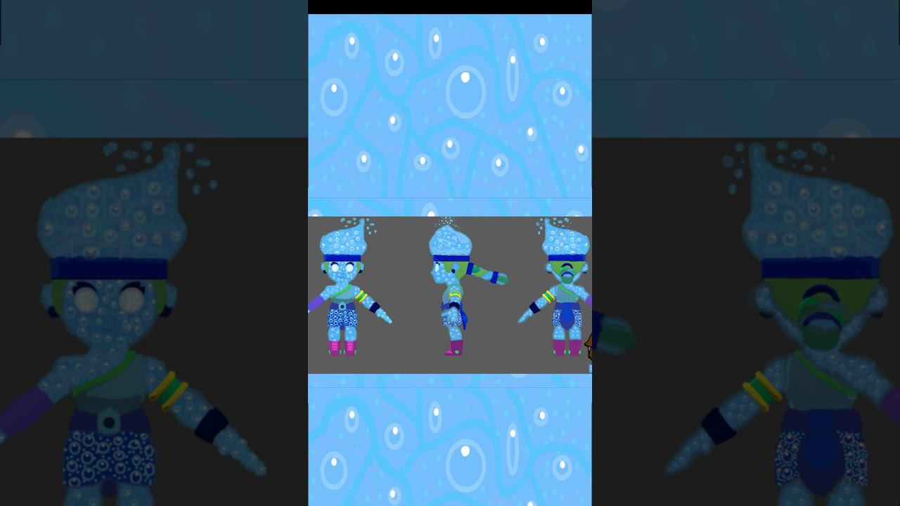 Аква-Шоу Эмбер Supercell Make #zavgar4,#brawl,#brawl stars,#supercellmake