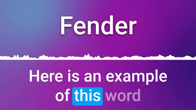 How To Pronounce Fender (100% NATIVE Speaker!!) смотреть онлайн