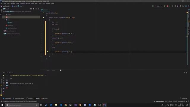 OOP With Java EP4 : If Else Statement смотреть онлайн