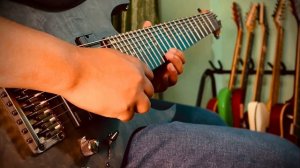 9 String Guitar - Ibanez RG9 PB AXE DESIGN LAB #ibanez