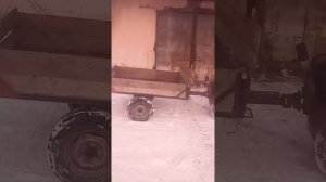 Мотоблок с телегой и с передним адаптером своими руками