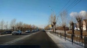 . Чита-Рынок-Пожарка-Зенитка-Аэропорт. Поездка на автомобиле по городу