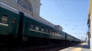 Проводники поезда Волгоград Душанбе заливают воду Train conductors Volgograd Dushanbe pour water 列车