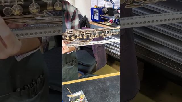 Entire Low C Bass Clarinet Body Fits in Ultimate Woodwind Work Fixture